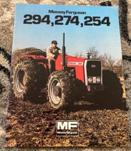 Massey Ferguson 254 274 294 Traktor Prospekt FCCA25 - Bild 1 von 1