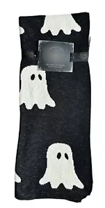 Manta de lanzamiento de fantasmas de noche espeluznante TJMaxx artículos para el hogar decoración de Halloween - Imagen 1 de 3
