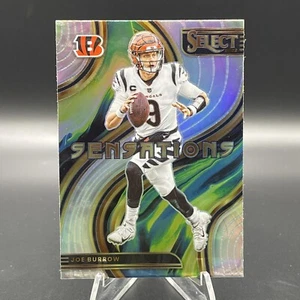 Joe Burrow 2022 Select Sensations Silver Prizm #SEN-5 Cincinnati Bengals - Picture 1 of 2