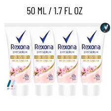 REXONA Dry Serum Deodorant Whitening Brightening Collagen 48hr Protection 4pcs