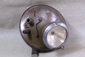 Victor BSA Headlight Head/ Search Light  British  Military Green - Foto 1 di 9