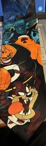 TASMANIAN DEVIL & SPACE JAM Characters Tie - Picture 1 of 3
