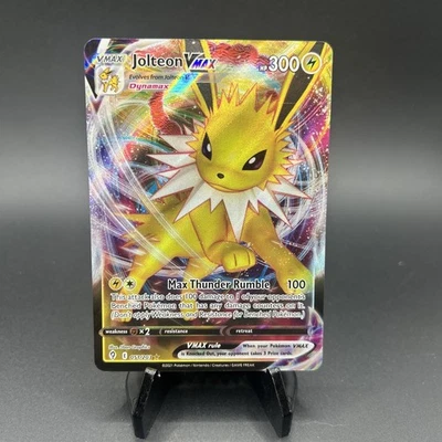 Jolteon VMAX 051/203 Evolving Skies Full Art Ultra Rare Pokemon Card TCG NM-Mint - Image 1 of 2