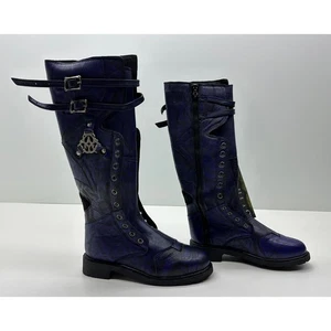 Verillas Women'sWomen's Rampart Leather Boots Nightshade Size 8 NWT #015SF - Picture 1 of 10