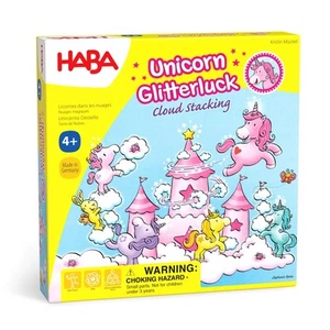 Unicorn Glitterluck Cloud Stacking - Cooperative Kids Board Game - Fun Games ... - Picture 1 of 8