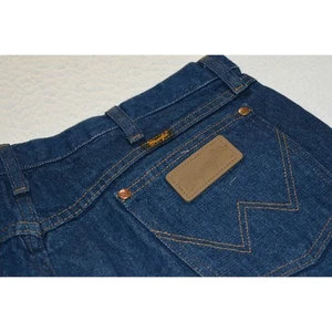 Wrangler Western Jeans Mens Size 37 x 32 Cowboy Bootcut Fit Blue 1013MWZPW - Picture 1 of 7