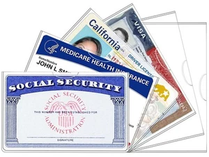 10Pack Social Sucurity Card Portector Medicare Card Protector Sleeve for License - Picture 1 of 5