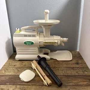 Green Star Model GS-1000 TriBest Twin Gear Juice Extractor Tested-Works Great - Picture 1 of 19