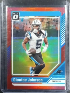 2024 Panini Donruss Optic Diontae Johnson #30 Red Prizm /125 - Picture 1 of 3