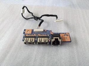 Packard Bell TJ74 Original Laptop USB x 2 & Ethernet Platine Kostenlose Lieferung NB 6c - Bild 1 von 1