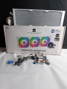 Thermalright Frozen Notte 360 White ARGB Water Cooling CPU Cooler Parts Only - Afbeelding 1 van 12