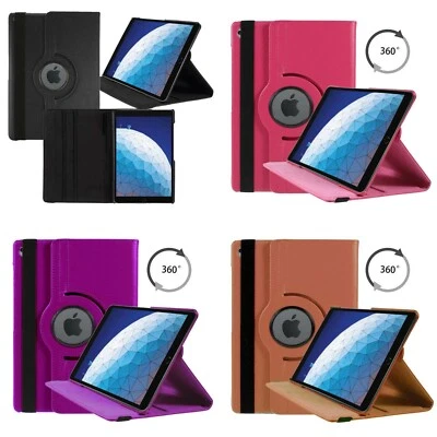 Case For Apple iPad 10.2 2020 Various Colour PU Leather 360 Rotating Cover - Image 1 of 4
