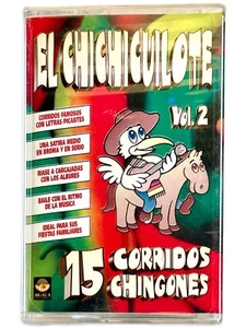EL CHICHICUILOTE 15 Corridos Chingones Cassette Nuevo Sellado Latin Rara Musica - Picture 1 of 5