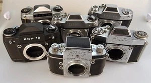 #2 Pakiet starych aparatów Exa II, IIa, Exa Ib, Exa, Exa 500, Exa 1c - Zdjęcie 1 z 13