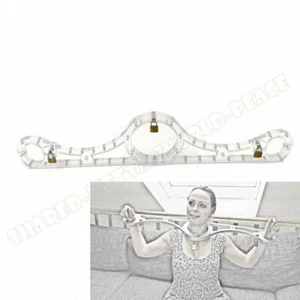 Male Female Binding Lock Crystal Cangue Pillory Neck Ring Oval Wrist Restrain - Picture 1 of 12