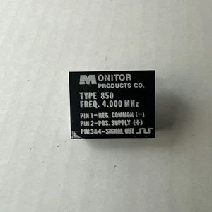 Audio Frequency Transformer . monitor product Type 850 freq 4.000. MHz - Picture 1 of 4