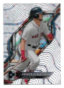 Andrew Benintendi 2018 Topps High Tek Pattern 1 Waves Orbit Diffractor HT-ABE - Bild 1 von 2