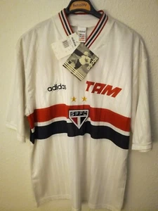 SAO PAULO 1995-1996 BNWT camiseta shirt trikot maillot maglia adidas - Picture 1 of 4