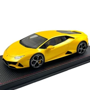 Modellino Auto MR Models 1/18 Lamborghini Huracan Evo Giallo Inti Pearl - Foto 1 di 7