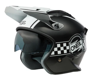 Casco Jet O'Neal O'NEAL VOLT HELMET CLEFT BLACK/WHITE - Foto 1 di 5