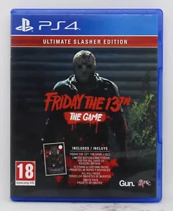 FRIDAY THE 13TH THE GAME ULTIMATE SLASHER EDITION PLAYSTATION 4 PS4 PAL ESPAÑA - Foto 1 di 2