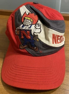 Vintage Twins Enterprise SnapBack Mütze Kappe Nebraska Cornhuskers Swirl Maskottchen 90er - Bild 1 von 11