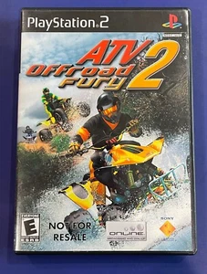 Sony Playstation 2 PS2 ATV Offroad Fury 2 gioco CIB con scheda reg ottime condizioni etichetta nera - Foto 1 di 10