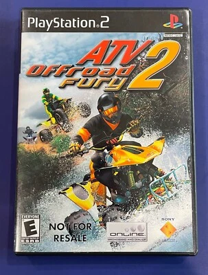 Sony Playstation 2 PS2 ATV Offroad Fury 2 juego en caja original con tarjeta de registro en muy buena condición etiqueta negra Foto 1 de 4
