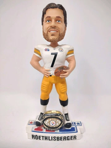 Ben Roethlisberger Super Bowl  XL Champions Bobblehead Pittsburgh Steelers BUF Cover