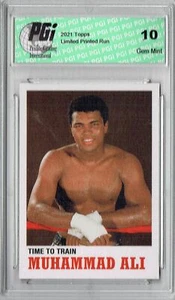 Rare Muhammad Ali 2021 Topps #26 Print Run: 1,274 Trading Card PGI 10 - Picture 1 of 1