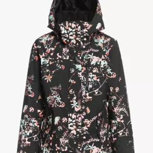 CHAQUETA NIEVE ROXY JETTY MUJER TALLA MEDIANA NEGRA TROPICAL ERJTJ03354 - Imagen 1 de 12