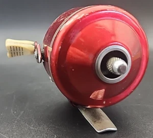 Vintage RARE Bronson Dart No 905 Spincast Angelrolle (RARE COLOR RED!!!) - Bild 1 von 9