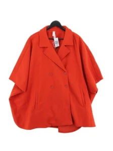 Chic Marla Wynne Ladies’ Orange Cape Coat Stylish & Versatile in Sizes L, S, XS - Picture 1 of 1