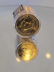 2007-P George Washington Roll, World Reserve Monetary Exchange Sealed. 12 Coins - Picture 1 of 4