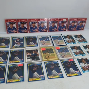 Dave Justice David Justice Rookie Lot Of 28 Cards - Picture 1 of 6