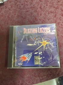 Turbo Grafx 16 Blazing Lazers CIB Tested/Working Pics Manual Been Wet