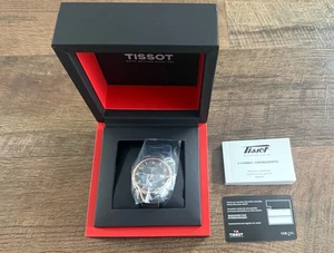 Reloj automático Tissot para hombre de lujo con caja de acero inoxidable 316L T0864072606700 - Imagen 1 de 8