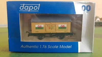 Dapol Salt wagon, West Wales Wagon Works, Limited Edition, brown, boxed - Image 1 of 4
