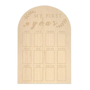 My First Year Photo Display Board Baby Photo Display D3J72498 - Picture 1 of 8