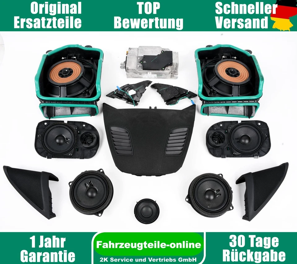 Altoparlante Set Tweeter Amplificatore Subwoofer BMW 5er G30 G31 9354085 - Immagine 1 di 4