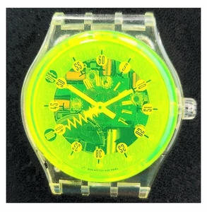 Orologio Swatch FUNKY TOWN SLK108 MUSICALL prototipo fittizio  - Foto 1 di 3