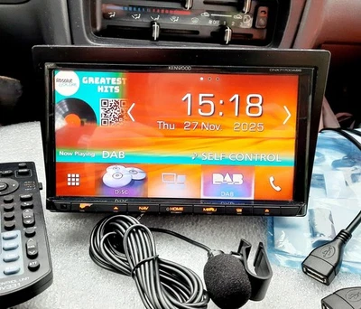 KENWOOD DNX7170DABS USB DAB+ CarPlay Bluetooth NAVIGATION Android 2Din Autoradio - Bild 1 von 4