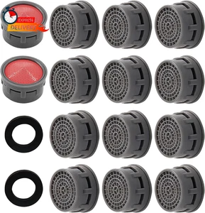 20 Pack Faucet Aerator, Faucet Flow Restrictor with Washers Replacement Parts In - Picture 1 of 7