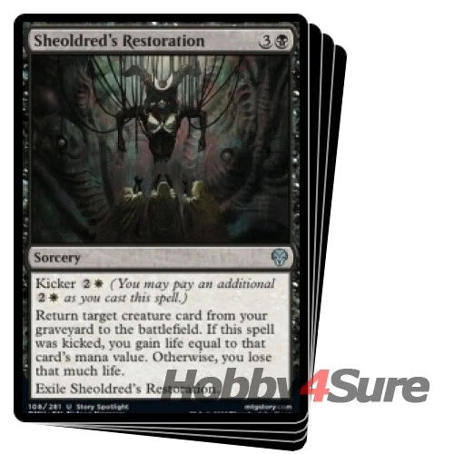 Sheoldred's Restoration X4 M/NM Magic: The Gathering MTG Dominaria United - Image 1 of 1