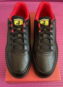 Puma x Ferrari Caven 2.0 Herrenschuhe/Sneaker schwarz/rot Größe 8 - Bild 1 von 6