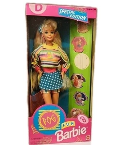 MUÑECA BARBIE DIVERTIDA FEDERACIÓN BARBIE WORLD POG PRODUCTO CON LICENCIA OFICIAL #13239 - Imagen 1 de 4