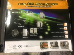 LCD Keyboard Wireless Home GSM Alarm System House Burglar Door Security Systems - Picture 1 of 10