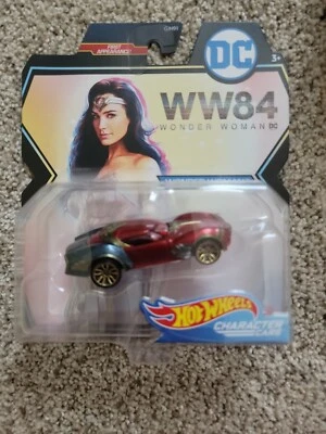 Hot Wheels DC Character Cars - Wonder Woman (WW 84, New) - Image 1 of 3