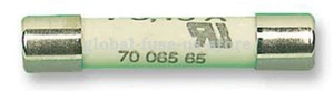 Tubo de cerámica fusible cilíndrico retardado 7006565 3.15A T3.15A H500V. #F18 - Imagen 1 de 4