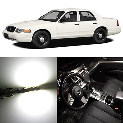 Allá Lighting 4x luces domo mapa interior 194 bombillas LED para Ford Crown Victoria Foto 1 de 4